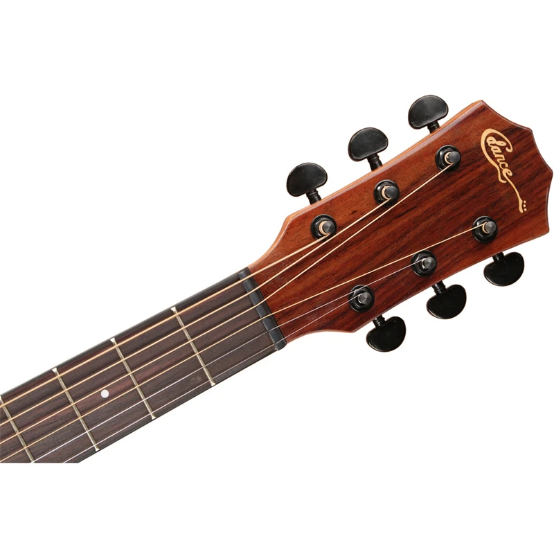 Top Solid Spruce Walnut Guitar  40 41 Inch Acoustic Electric 6 Steel-Strings Folk Pop Flattop Guitarra Highgloss Cutaway