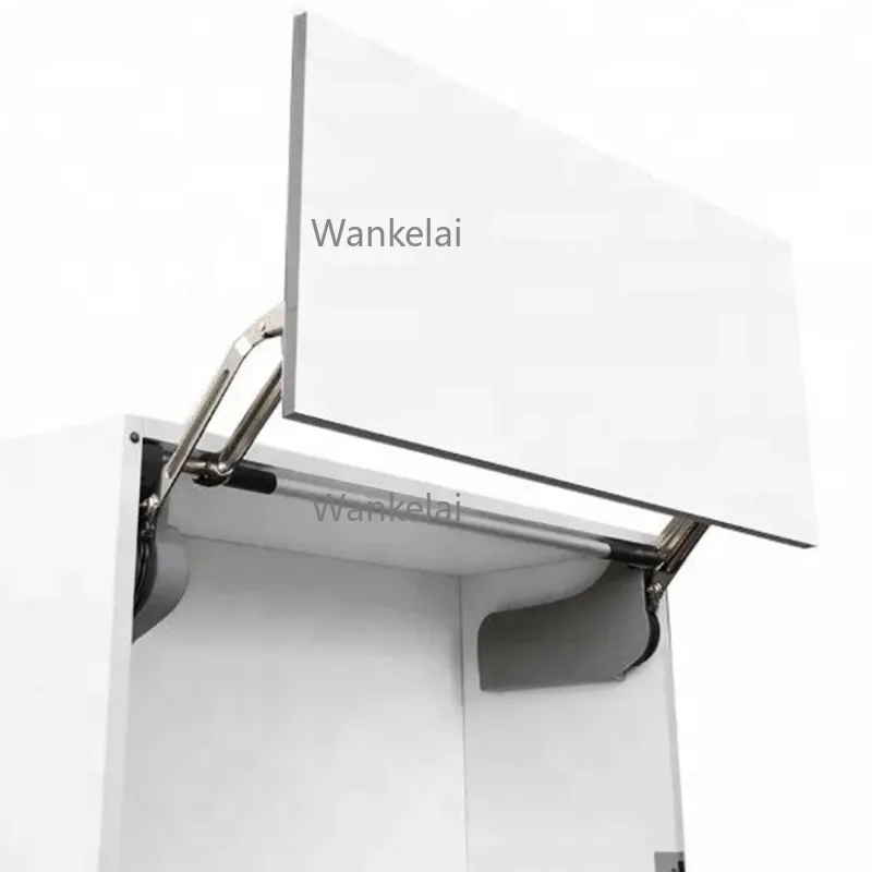 

Heavy Duty Soft Close Electric Vertical Parallel Opening Kitchen Cabinet Door Hydraulic Lift System