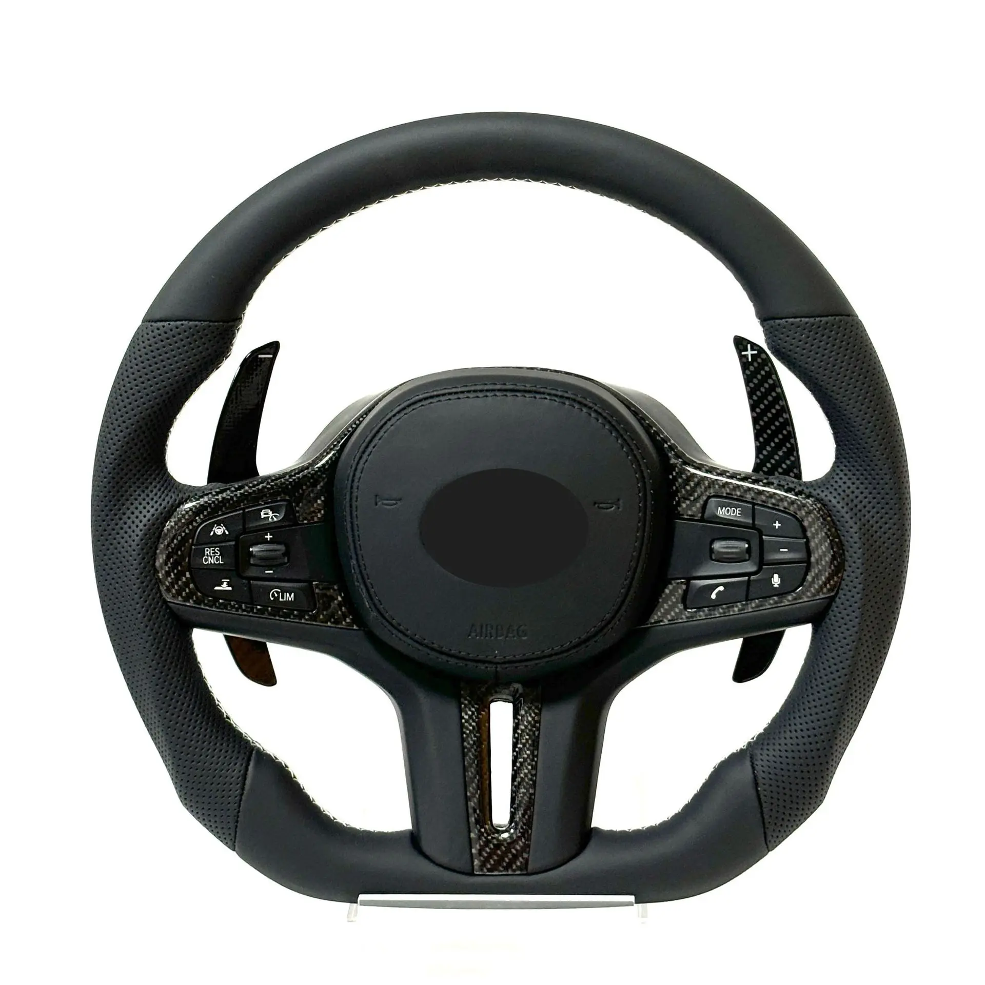 

For BMW G Series G01G02G20G28G30G38G06M Carbon Fiber Steering Wheel Assembly