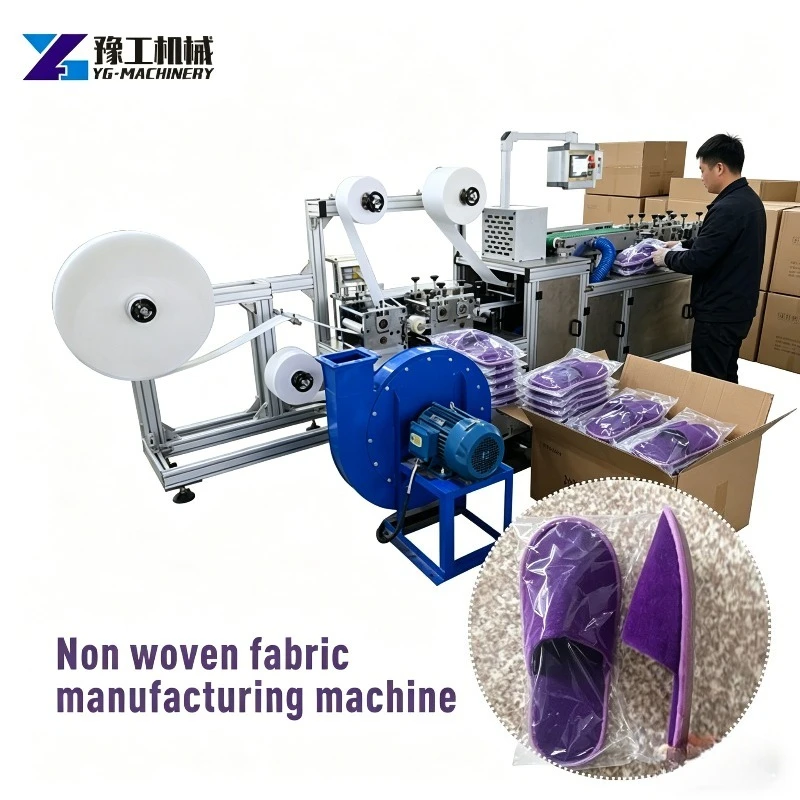 Energy Saving Automatic Slipper Making Machine Non-Woven Disposable Hotel Slipper Maker Low Noise Easy Operation 24 Months Warra