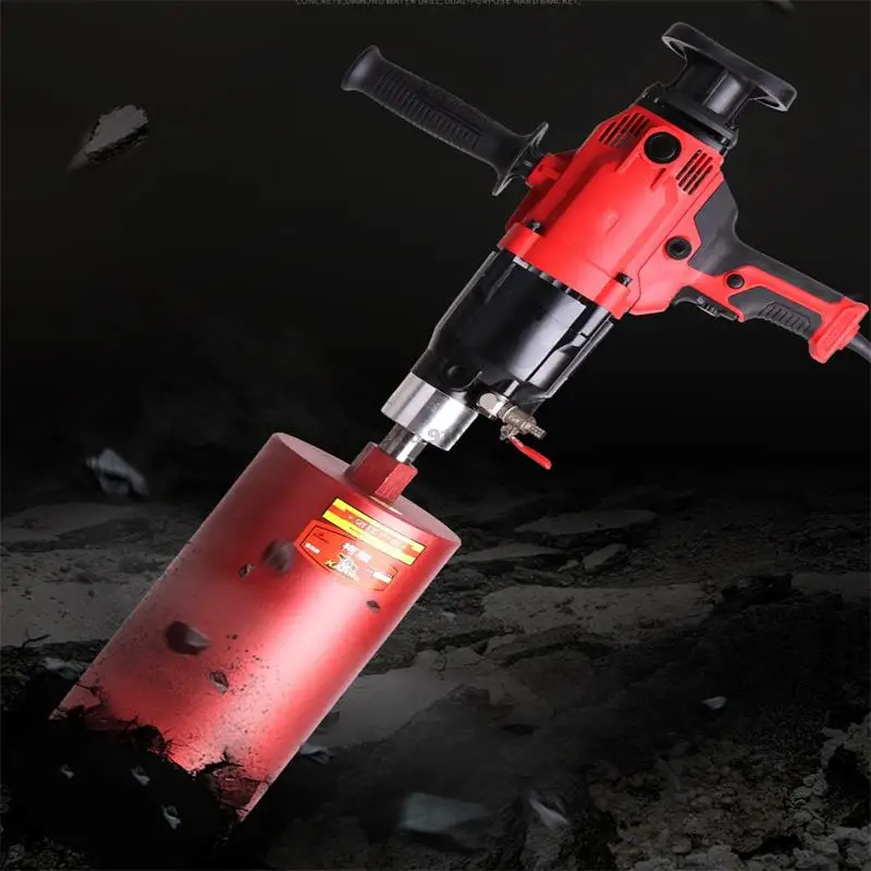 

1800W Electric Diamond Water Drill Machine Handheld Concrete Core Engineering Torque Drilling Machine Hand Drill 120MM 220V