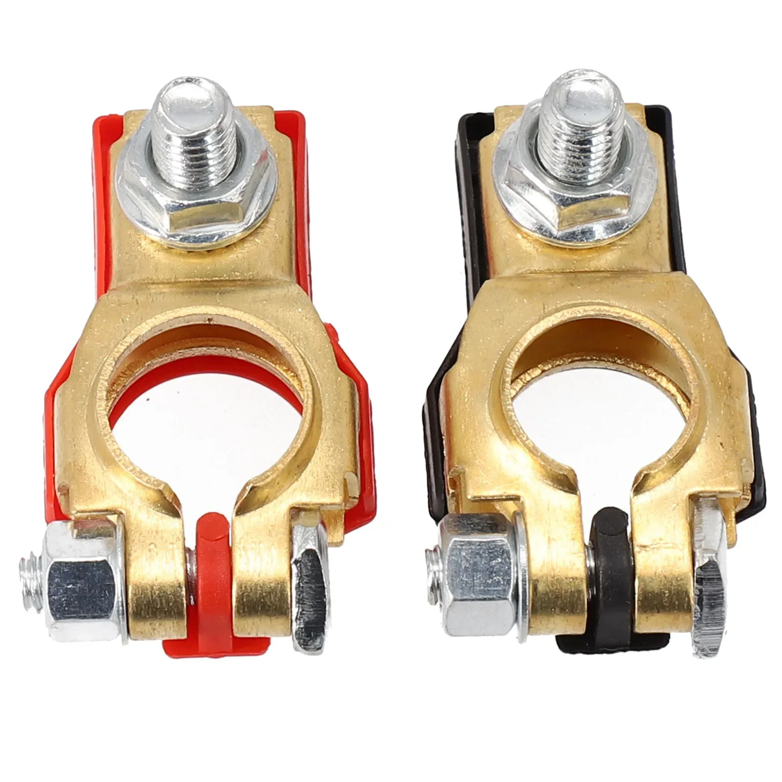 

2Pcs Automotive Battery Terminal Clamp Clip Connector For Car Caravan Boat For Power Connection Steady Current Engine Parts