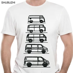 Transporters Campers In Disguise T-Shirt T4 Tag Van Geschenk Fur Vater New Fashion Men'S T Shirts Short Sleeve euro size sbz463