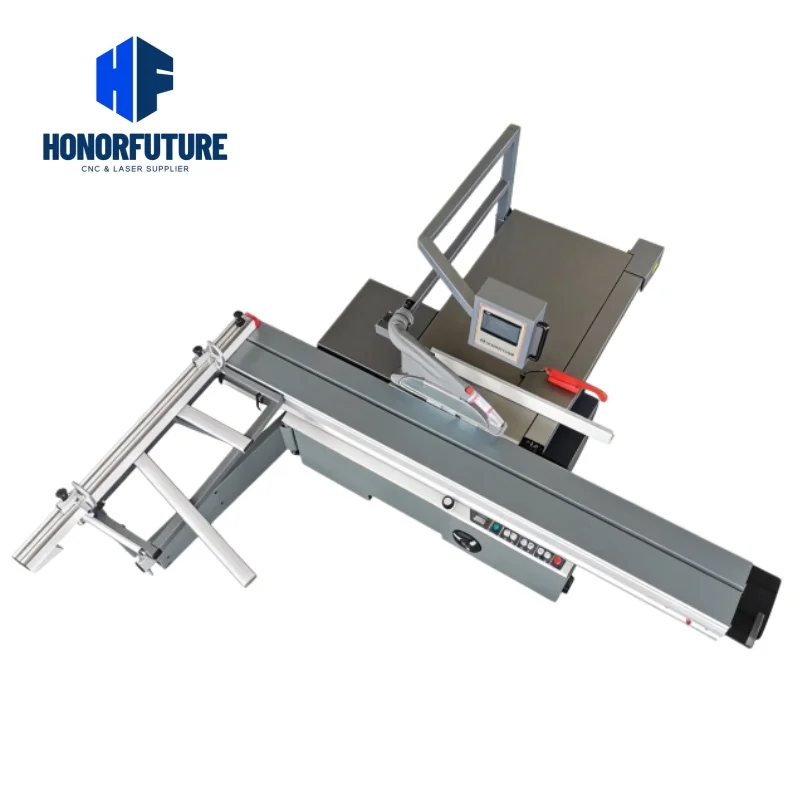

Economy CNC Woodworking Wood Cutting Sliding Panel Saw Machine Efficient Cutting 45 Degrees Sliding Table Saw Machine Sale