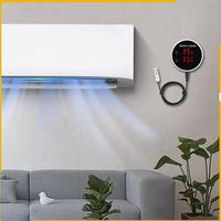 A93P 3X Tuya Wifi Temperature And Humidity Sensor External Probe Digital LCD Display Indoor Thermometer Hygrometer EU Plug