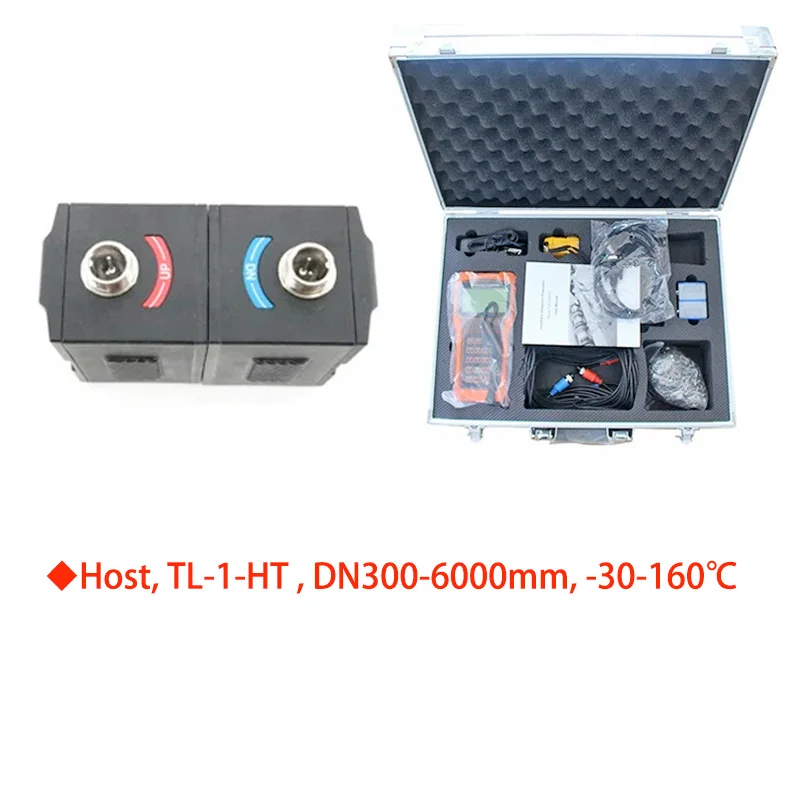 Handheld Ultrasone Flowmeter TUF-2000H Draagbare Clamp-on Ultrasone Waterstroommeter IP68 Digitale Vloeistof Pijpleiding Sensor