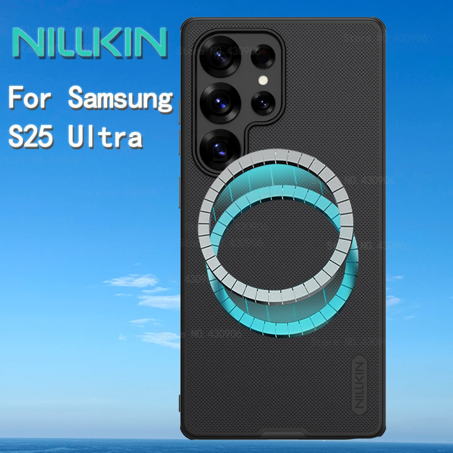 

Для Samsung Galaxy S25 Ultra Чехол NILLKIN Встроенный Чехол Магнитный Супер Матовый Щит Матовый ПК Чехол Для Samsung Galaxy S25 Ultra