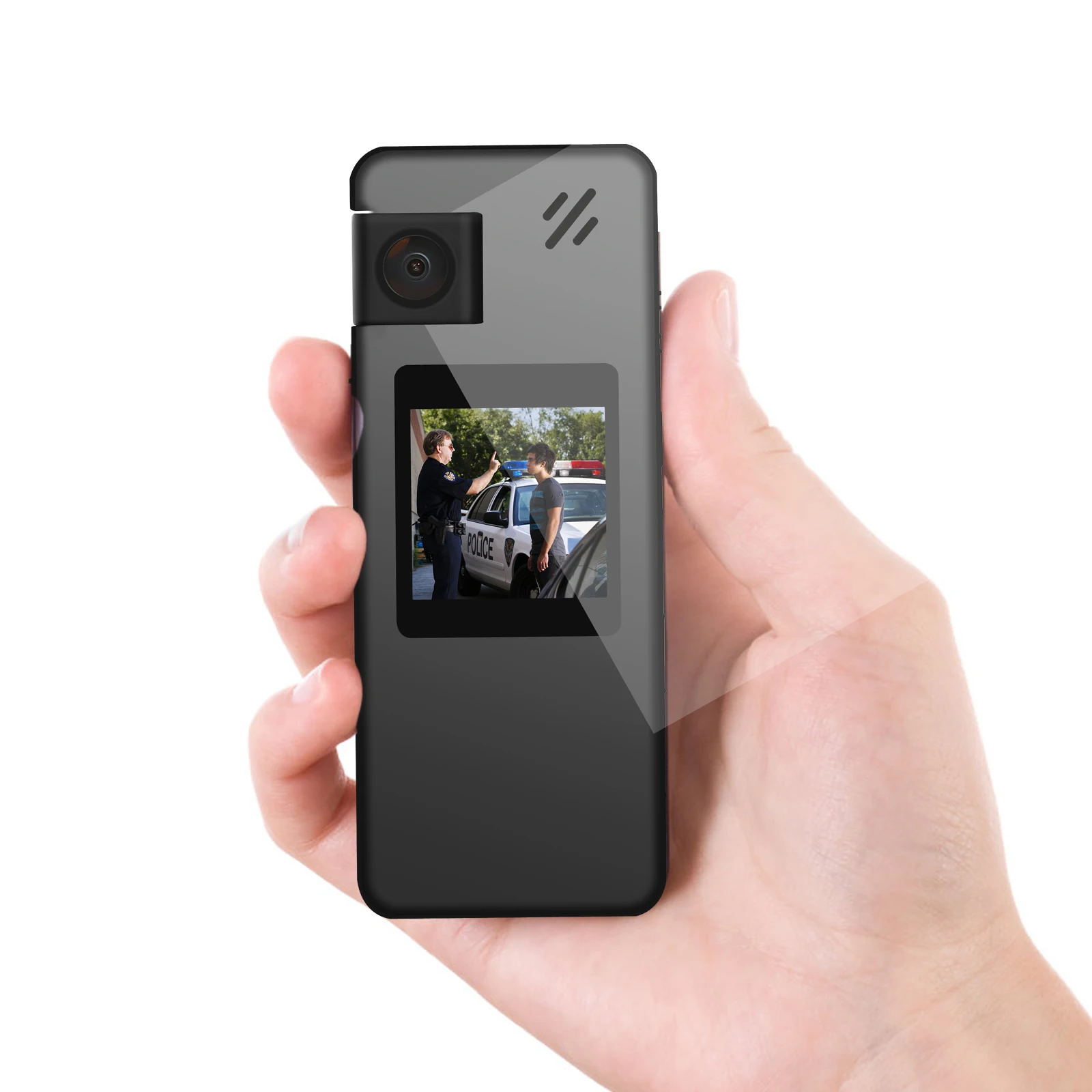 Vandlion A32 Mini Body Worn Camera 1800mAh Large Battery Life 1.3" HD Screen Night Vision 1080P Video Recording Webcam Sports DV view 2