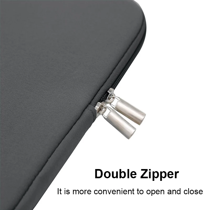Grey Laptop Sleeve Case 11 12 13 14 15 16 inch For HP DELL Notebook bag Carrying Bag Macbook Air Pro 13.3 Protective Case