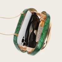 Fashion Women's Handbag Bride Metal Gold Women Luxury Evening Banquet Clutch Bag Shoulder Wedding Purse Party Crossbody Bag - Image 5