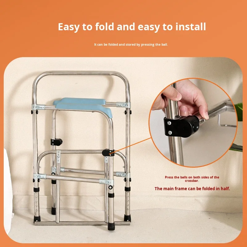 Simplywalk Stainless Steel 136KG Height Adjustable Home Bathroom Commode Chair for Elderly Manufacturer UKCA Distributor Support