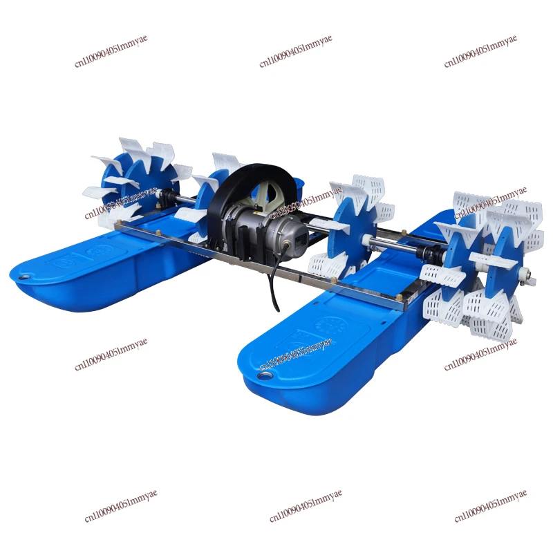 Water wheel type aerator Impeller type fish pond aquaculture Large special oxygen generator Three-phase high power