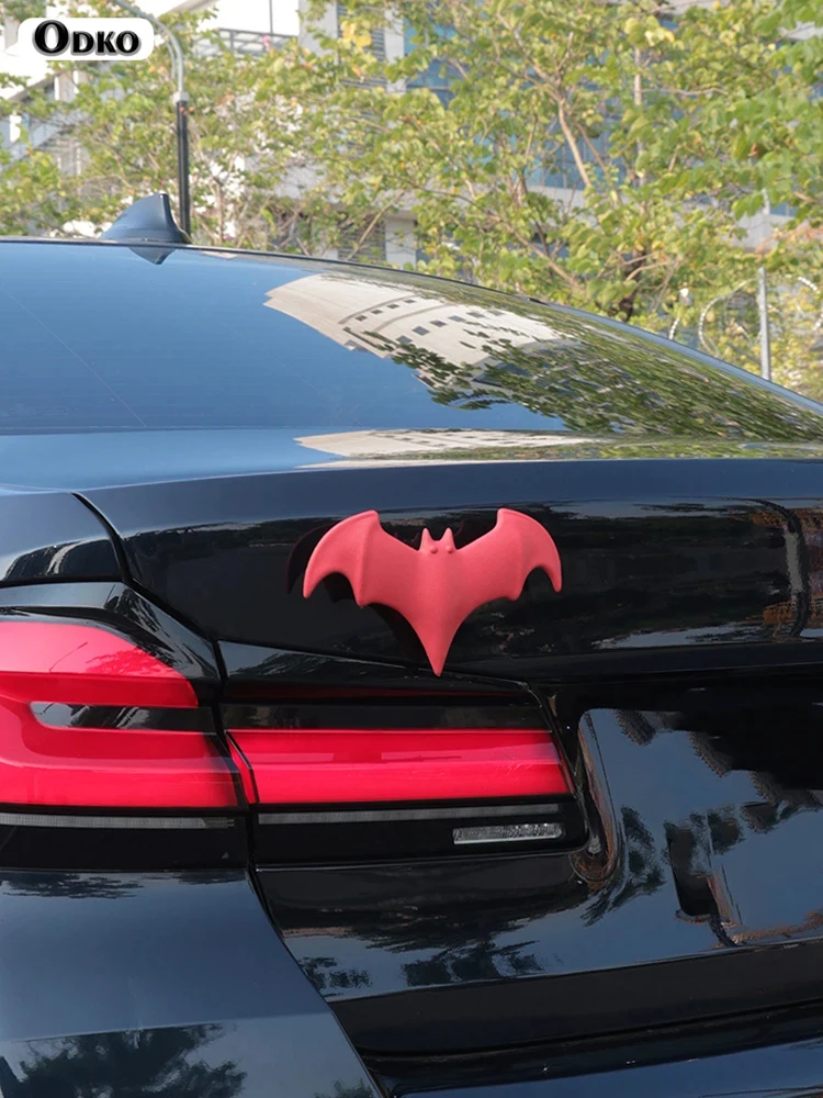 For Mazda 2 3 5 6 Atenza Axela CX30 CX4 CX5 CX8 CX30 CX9 3D Bat Shape Car Stickers Personalized Batman Car Styling Accessories