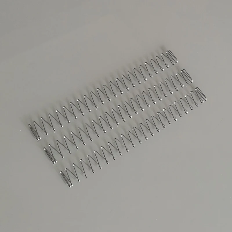 Square Flat Spring 0.8mm Wire Manganese Steel Base Pad Compression Spring Factory Custom