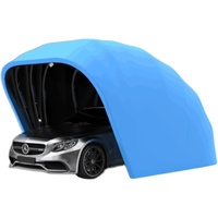 Solar one-button remote control Fully automatic mobile folding garage Retractable car awning Anti-sun exposure and dust-proof ca