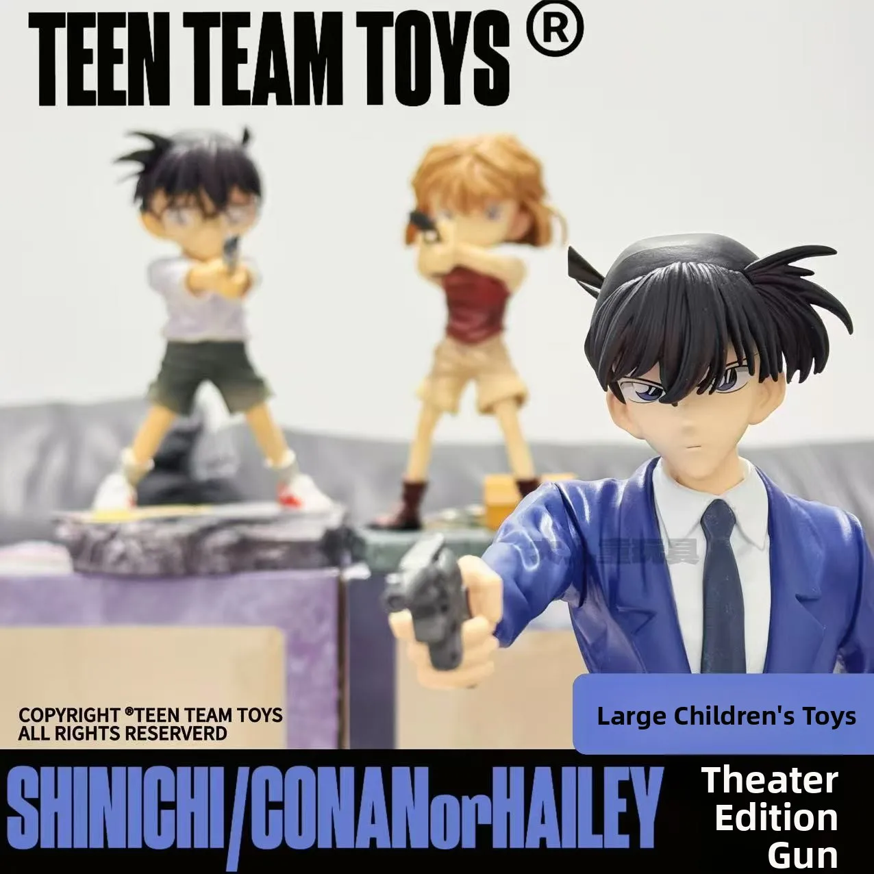 

Modern Play GK Detective Series Anime Model Figure Appmately 8cm Static Display Item for Fans of Detective Anime