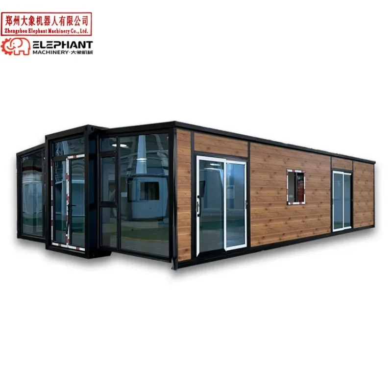 Modern Australian Standard Prefabricated Portable 40ft Foldable Expandable Container House Prefab Mobile Tiny Home 2 3 Bedroom