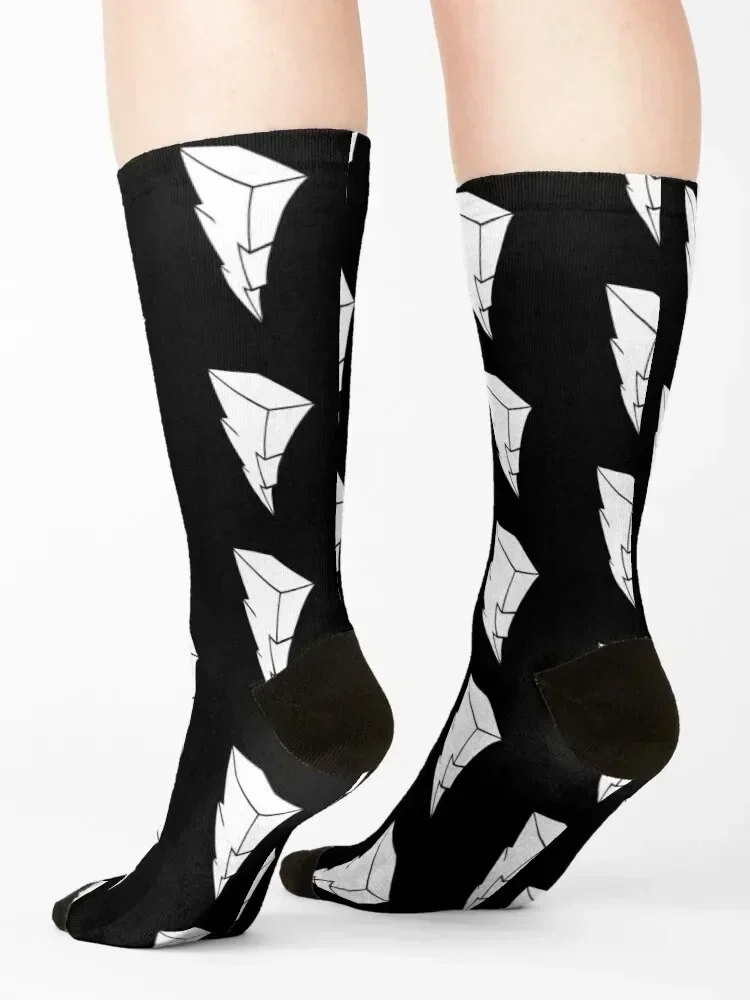 Black Ranger Lightning Symbol Socks Thermal man winter winter Crossfit new in's Designer Man Socks Women's