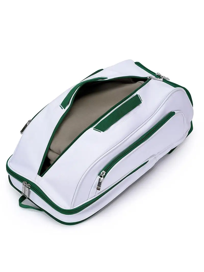 Tennis Backpack For Sport Convertible Padel Badminton Squash Pickleball Bag With Shoe Compartment, Laptop Sleeve,Fence Hook