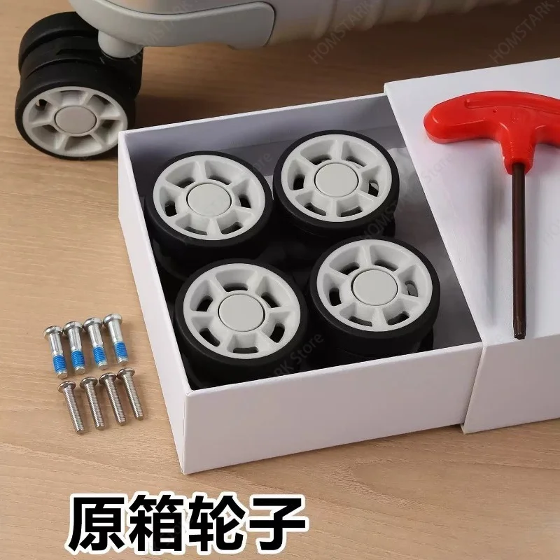 Luggage Wheel Accessories Smooth Universal Caster Replacement Wheel for Suitcase Travel Luggage