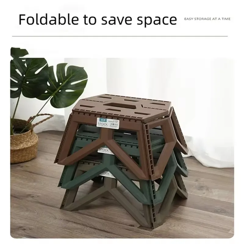 Portable Folding Seat for Outdoor Activities - Lightweight, Robust, and Long-Lasting Stool for Camping, Fishing, and Beach image 3