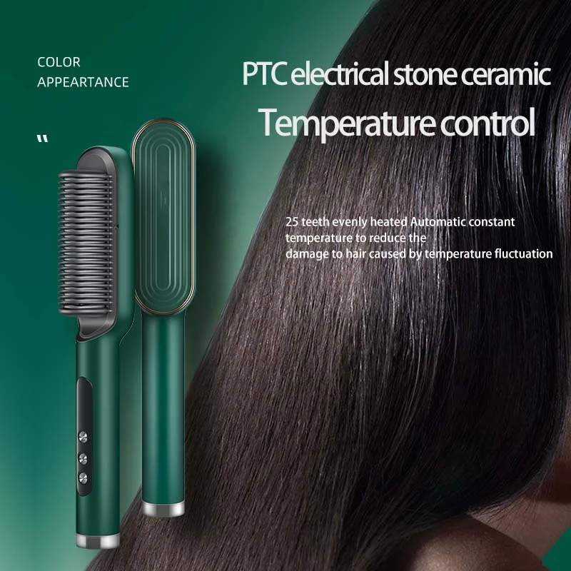 Hot Selling Hair Care Styling Tools Extensions Straightener Hot Airbbrush Comb Hair Growth Negative Ion Electric Hair Brushes