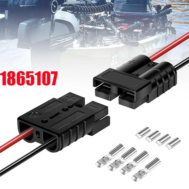 

1865107 MKR-20 Quick Connect Plug Fits 6–12 Gauge Wires for Minn Kota Edge, Riptide, Terrova, Fortrex, Maxxum, Traxxis Models