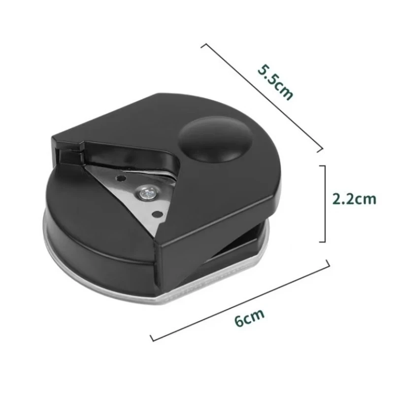 Imagem -06 - Raio Corner Rounder Punch Paper Hole Cutter para Papel Fotográfico Preto mm