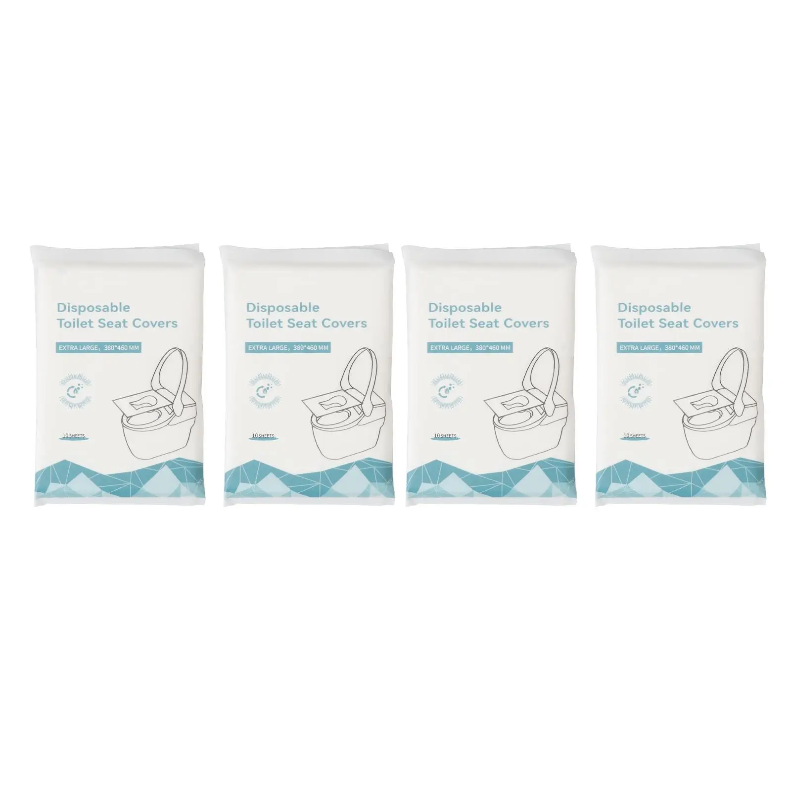 

Universal Compostable Toilet Liners - Flushable & Disposable Cover for public Restrooms