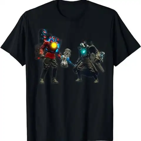 Kameramann Speakerman TVman Skibidi Toilette Meme Spiel T-Shirt