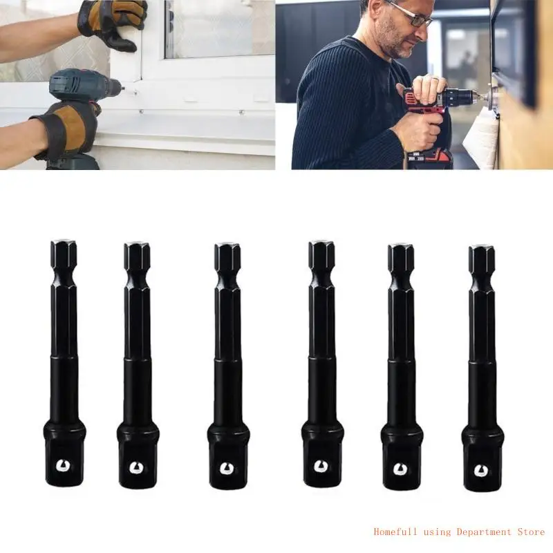 

Impact Socket Adapter for Drills, Impact Driver Bit Extension Bit with Holders