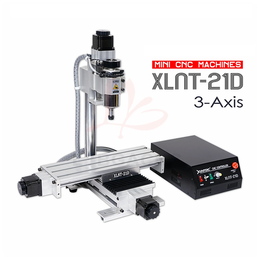 XLNT-21D NEW Engraving Drilling and Milling Machine USB LYBGA CNC Wood Engraver 3axis 4axis  for PCB PVC Stainless Steel Cutting