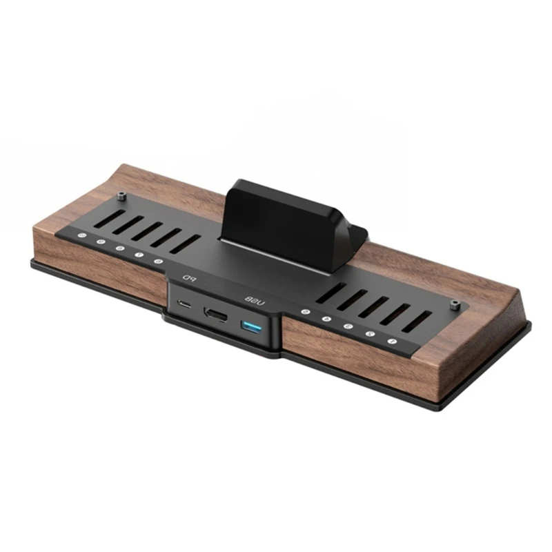 

Multifunction Charging Dock for Console with Shell 10 Game Cards Slot USB Port