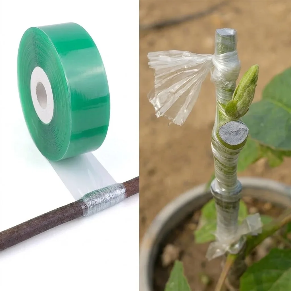 Self-adhesive Garden Grafting Tape for Bonsai Plants Fruit Trees Flowers Tomato Professional Grade Durable Stretchable Bind
