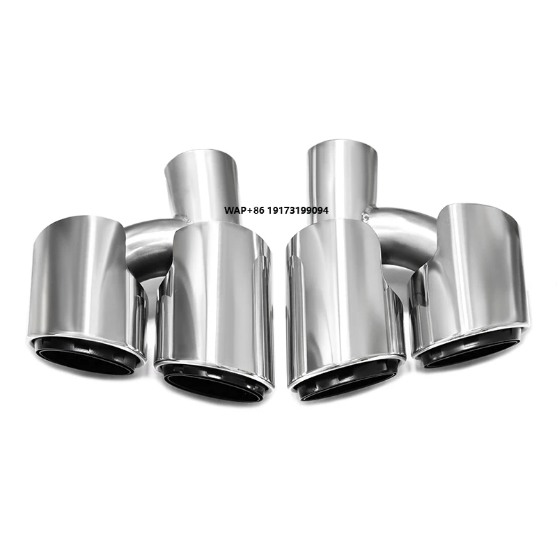 

Car Exhaust Pipes for P-orsce Panamera 970 Custom Upgrade Stainless Steel Exhaust Tip Performance System Quad Muffler Tip