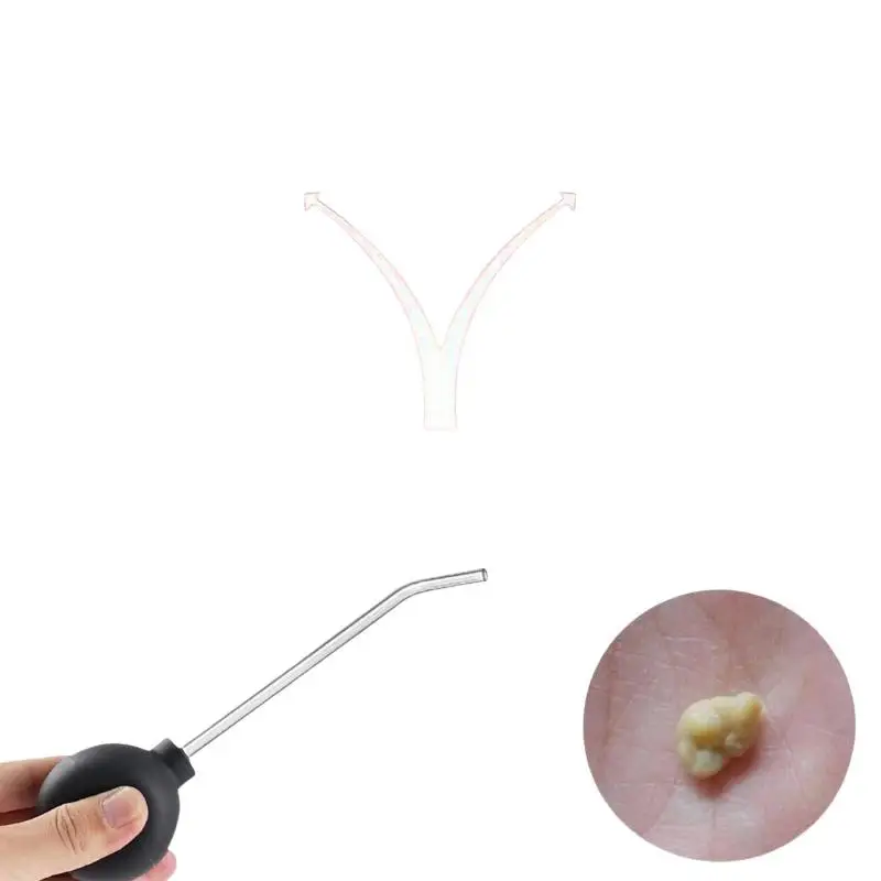 Silicone Facial Cupping Suction Bulb Glass Tube Soft Reusable Multi Colors For Home Skincare Salon Spa Use