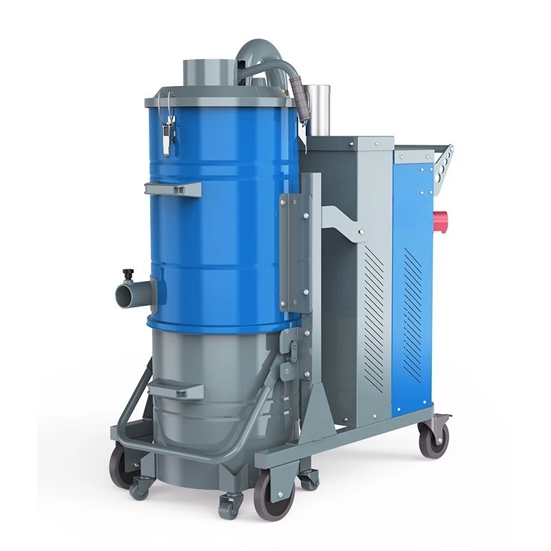 High-power industrial vacuum cleaner, workshop mobile industrial vacuum cleaner