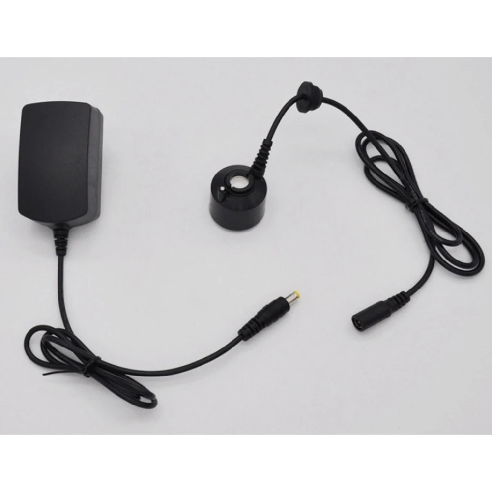 36mm Ultrasonic Humidifier Mini Mist Maker Humidifier Fogger Water Fountain Pond Atomizer Head DC 24V EU Plug 1Set