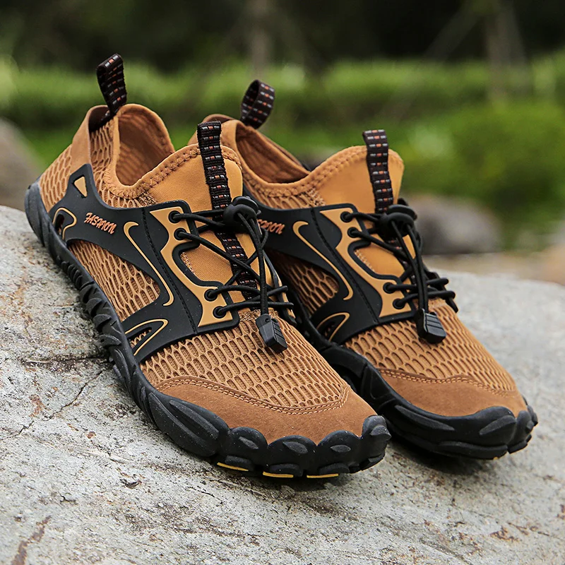 Chaussures d'eau pour hommes Trekking chaussures de randonnée Drainage plage Aqua chaussure séchage rapide natation pieds nus sandale plongée pêche surf Sneaker