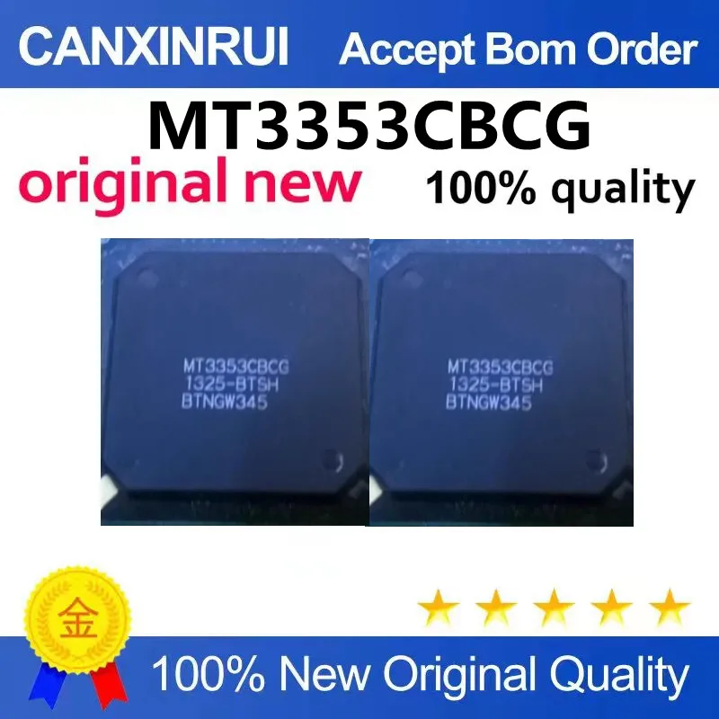 (5-100piezas) Original MT3353CBCG MT3353 BTSH BGA Main Control for Invehicle DVD Navigation