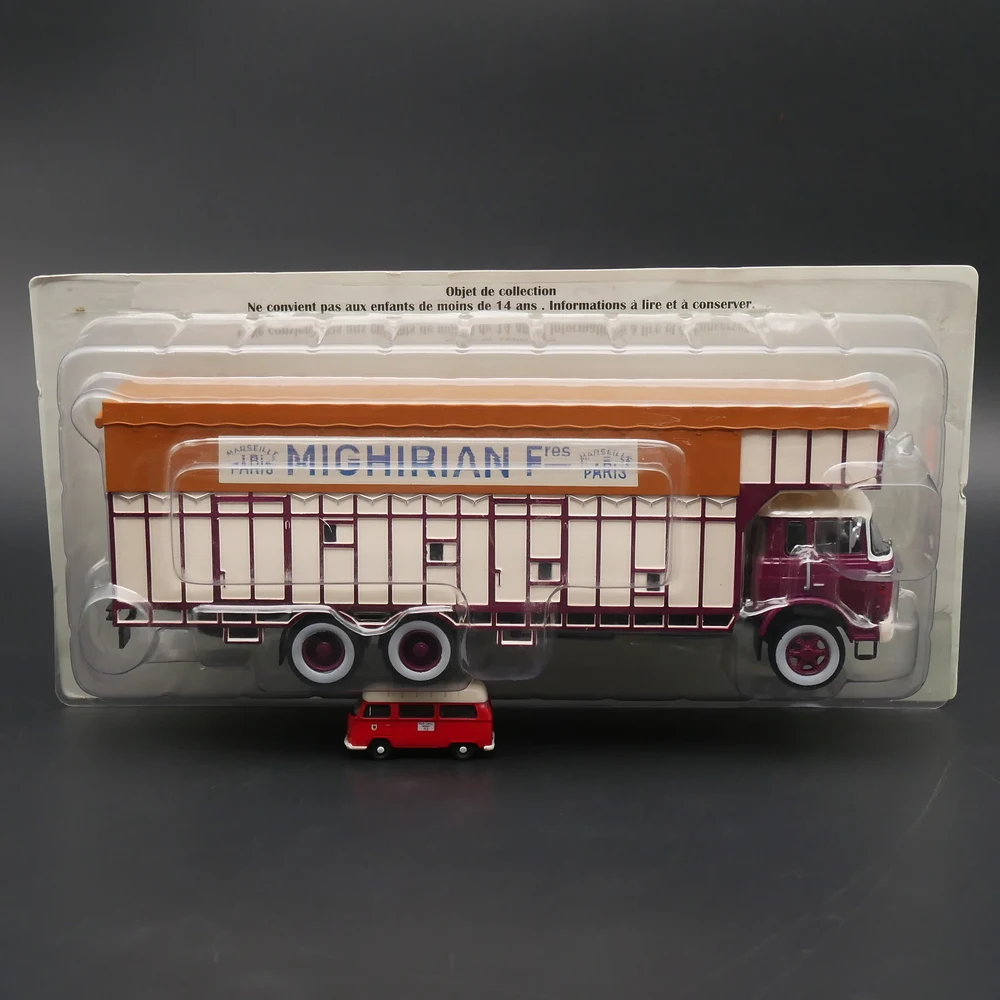 

Литой под давлением Ixo, масштаб 1/43 Berliet GPR 12, модель автомобиля из сплава, Коллекционная игрушка, подарок, сувенир, украшение для дисплея