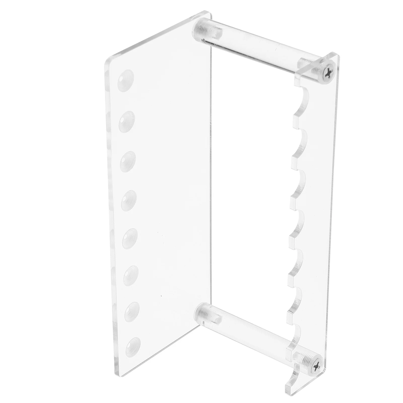 

Acrylic Pen Display Stand Multi-Functional Brush Rack Organizer Pen Holder for Office Desk Fountain Eyebrow Pencil Ballpoint