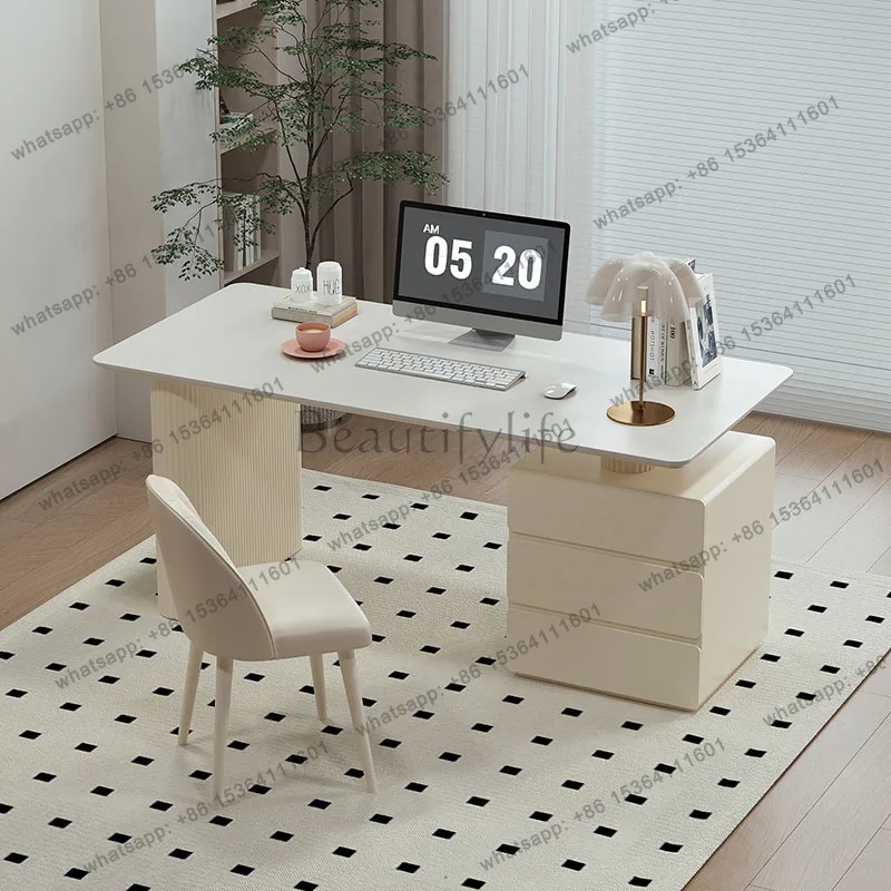 Design Reception Office Desk Modern Computer Decoration Drawer Storage Office Desk Aesthetic Display Scrivania Trendy Furniture