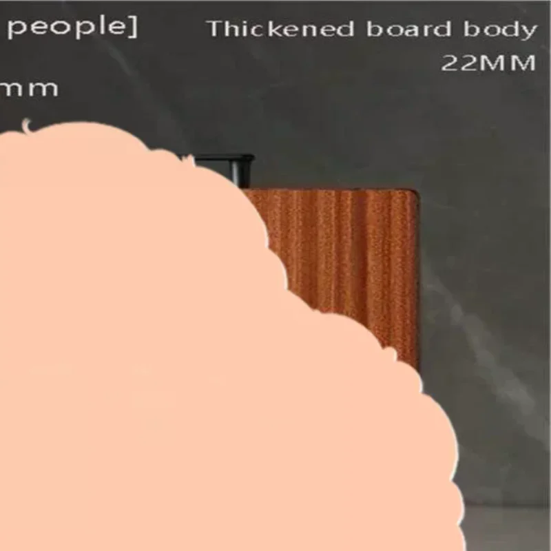 Natural Solid Wood Cutting Board Mildew Resistant Double Sided Home Kitchen Cooking Prepping No Crack Safe Chop