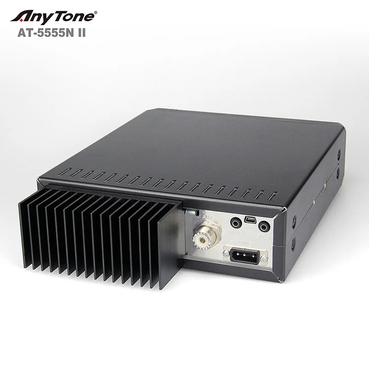 AnyTone-Radio CB de alta potencia 5555N, 50W SSB, 24.715 ~ 30.105MHz, de largo alcance, 25.615 ~ 30.105MHz, montada en el vehículo