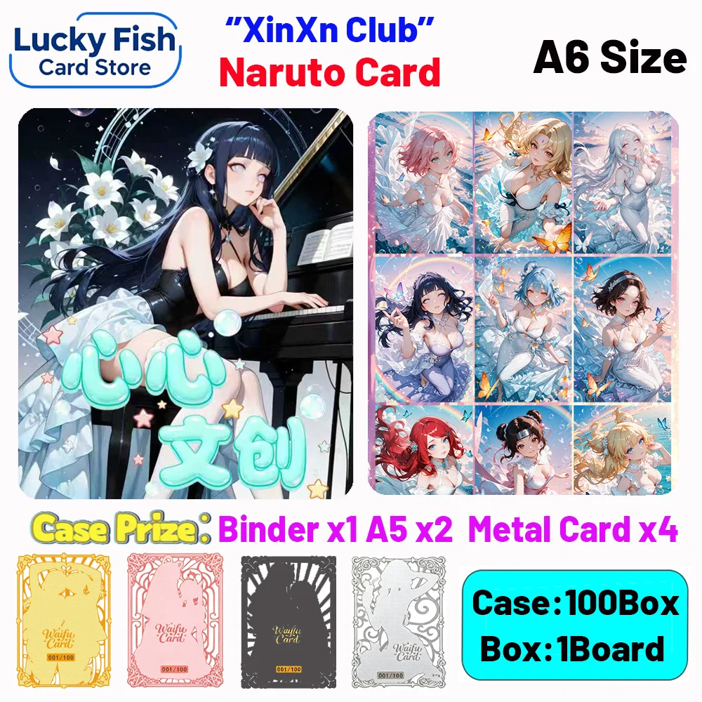 

Wholesale 2026 New XinXin Creative Studio Naruto Cards A6 Size Boards Children's Toys Birthday Gifts