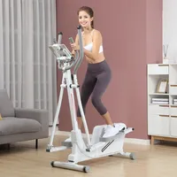 Fitness elliptical machine 3 wheel home magnetic iron bike elliptical with seat cross fitness trainers elliptical bicycle