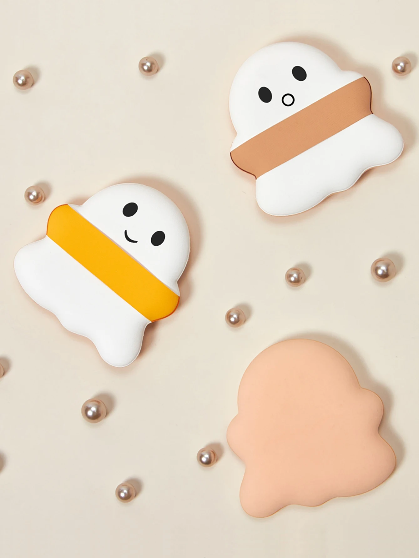 Nuvens bonitos cosméticos puff almofada de ar beleza esponja lavagem rosto puff feminino fundação em pó maquiagem beleza esponja makup esponja