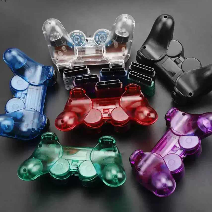 controle-sem-fio-transparente-de-7-cores-para-sony-ps2-24g-com-vibracao-joystick-bluetooth-para-playstation-1-e-2