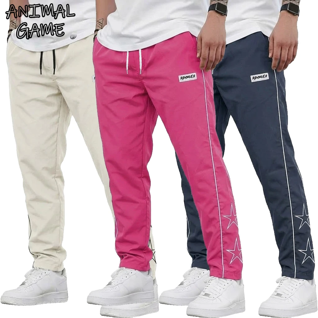 Outdoor Men's Trousers Lightweight Cargo Pants Jogging Bottoms Casual Sweatpants Elastic Pants Breathable Quick Drying Pants